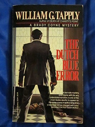 Book cover for The Dutch Blue Error by Tapply, William G.