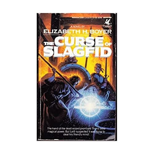 Book cover for The Curse of Slagfid by Boyer, Elizabeth