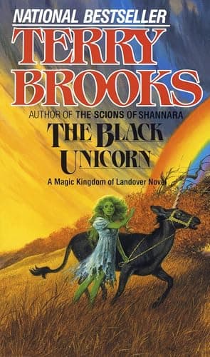 Book cover for The Black Unicorn (Landover) by Brooks, Terry
