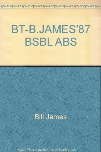 Book cover for The Bill James Baseball Abstract 1987 by James, Bill