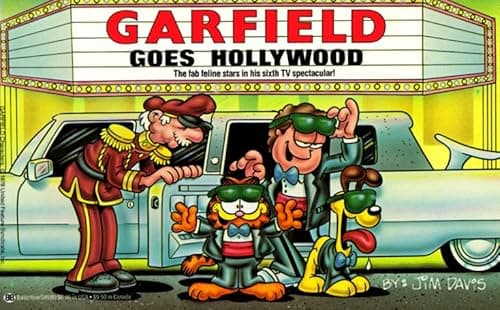 Book cover for Garfield Goes Hollywood by Davis, Jim