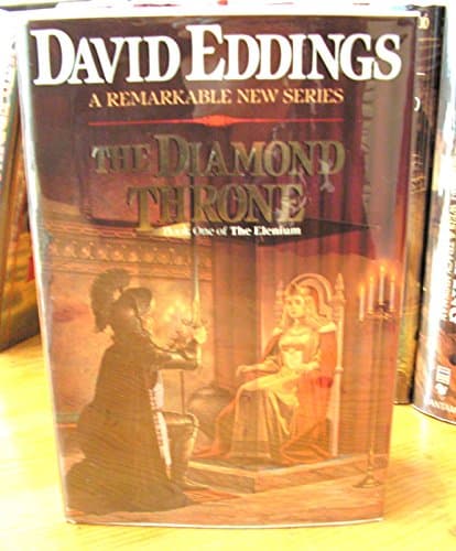Book cover for The Diamond Throne (Elenium, Book 1) by Eddings, David