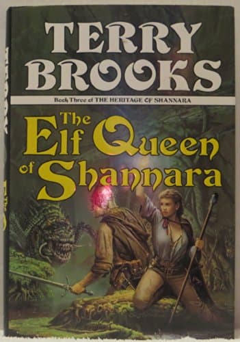 Book cover for The Elf Queen of Shannara (The Heritage of Shannara #3) by Brooks, Terry