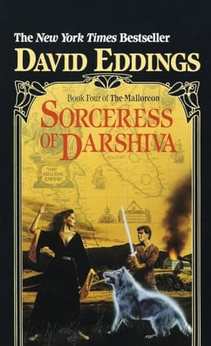 Book cover for Sorceress of Darshiva (The Malloreon, Book 4) by Eddings, David