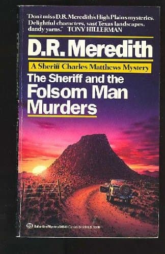 Book cover for Sheriff and the Folsom Man Murders by Meredith, Doris R.