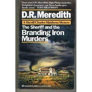 Book cover for The Sheriff and the Branding Iron Murders by Meredith, Doris R.