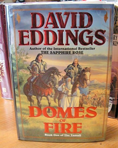 Book cover for Domes of Fire (Book One of the Tamuli) by Eddings, David