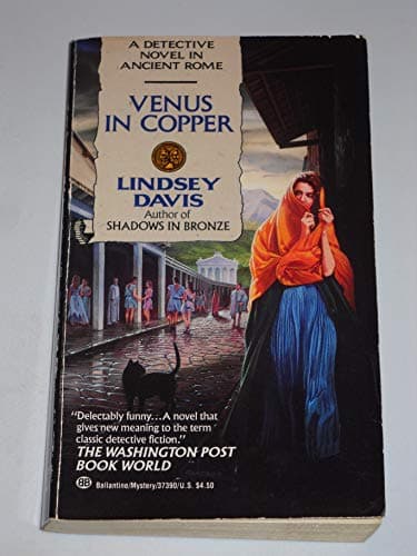 Book cover for Venus in Copper by Lindsey Davis