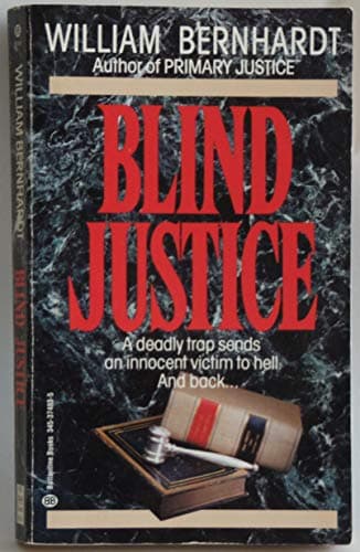 Book cover for Blind Justice by Bernhardt, William