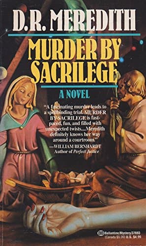 Book cover for Murder by Sacrilege by Meredith, Doris R.