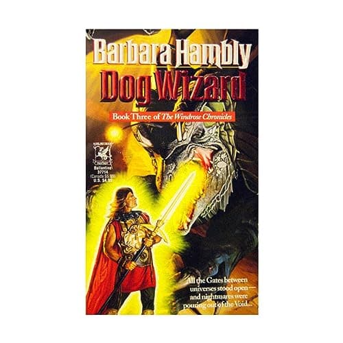 Book cover for Dog Wizard (Windrose Chronicles #3) by Hambly, Barbara