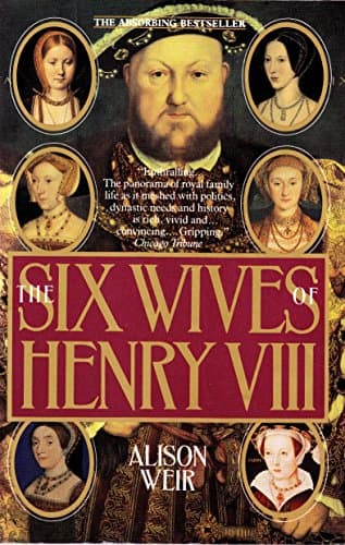 Book cover for The Six Wives of Henry VIII by Weir, Alison