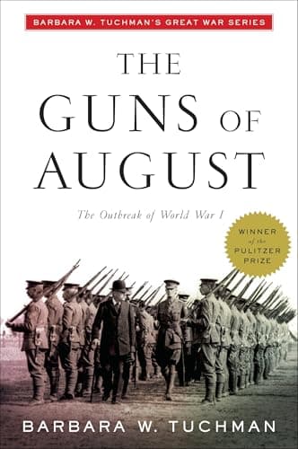 Book cover for The Guns of August (Modern Library 100 Best Nonfiction Books) by Tuchman, Barbara W.