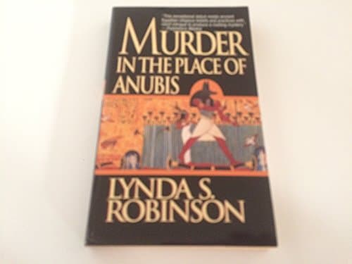 Book cover for Murder in the Place of Anubis by Robinson, Lynda S.
