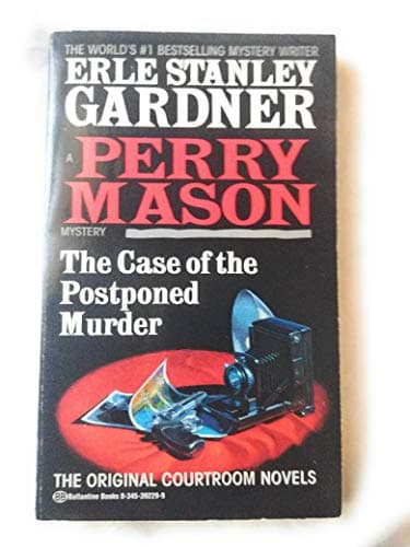 Book cover for Case of the Postponed Murder by Gardner, Erle Stanley