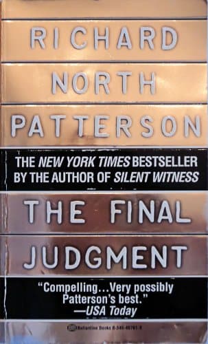 Book cover for The Final Judgment by Patterson, Richard North