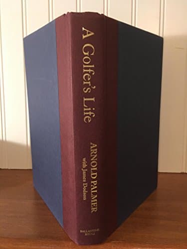 Book cover for A Golfer's Life by Arnold Palmer
