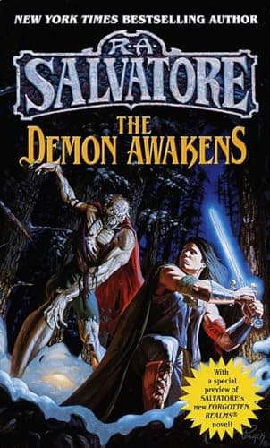 Book cover for The Demon Awakens (The DemonWars Saga) by Salvatore, R.A.