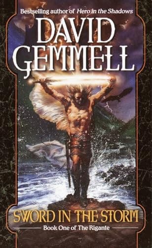 Book cover for Sword in the Storm (The Rigante Series, Book 1) by Gemmell, David
