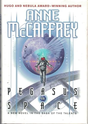 Book cover for Pegasus in Space by Anne McCaffrey