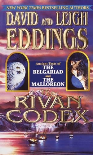 Book cover for The Rivan Codex: Ancient Texts of THE BELGARIAD and THE MALLOREON (The Belgariad & The Malloreon) by Eddings, David