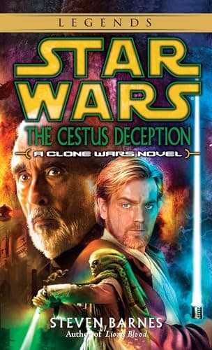 Book cover for The Cestus Deception (Star Wars: Clone Wars Novel) by Barnes, Steven