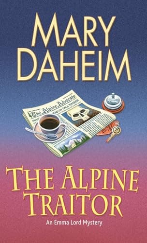 Book cover for The Alpine Traitor (An Emma Lord Mystery) by Daheim, Mary