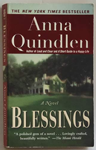 Book cover for Blessings by Quindlen, Anna