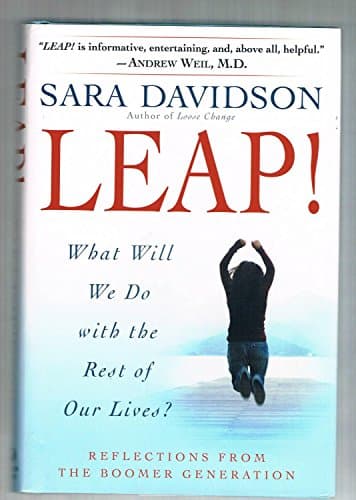Book cover for Leap!: What Will We Do with the Rest of Our Lives? by Davidson, Sara