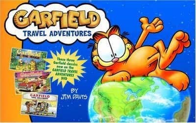 Book cover for Garfield Travel Adventures by Davis, Jim