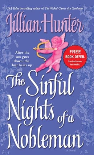 Book cover for The Sinful Nights of a Nobleman: A Novel (The Boscastles) by Hunter, Jillian