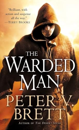 Book cover for The Warded Man: Book One of The Demon Cycle by Brett, Peter V.