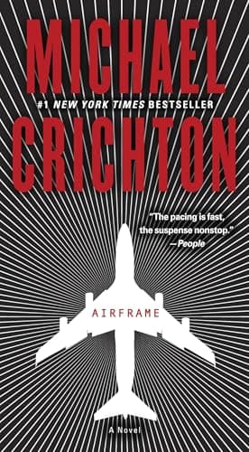 Book cover for Airframe: A Novel by Crichton, Michael