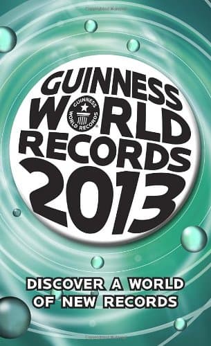 Book cover for Guinness World Records 2013 by Glenday, Craig