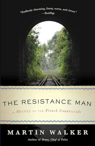 Book cover for The Resistance Man: A Mystery of the French Countryside by Walker, Martin