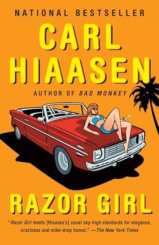 Book cover for Razor Girl: A novel by Hiaasen, Carl