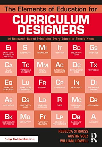 Book cover for The Elements of Education for Curriculum Designers by Strauss, Rebecca