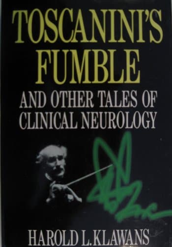 Book cover for Toscanini's Fumble and Other Tales of Clinical Neurology by Klawans, Harold L.