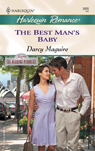 Book cover for The Best Man's Baby by Maguire, Darcy