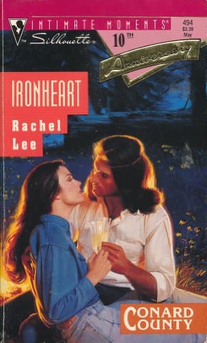 Book cover for Iron Heart (Conard County, Book 4 / Silhouette Intimate Moments, Book 494) by Rachel Lee