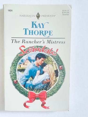 Book cover for Rancher's Mistress by Kay Thorpe