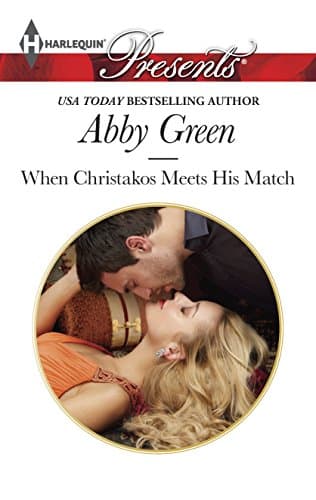 Book cover for When Christakos Meets His Match (Blood Brothers, 2) by Green, Abby