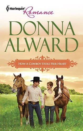 Book cover for How a Cowboy Stole Her Heart by Alward, Donna