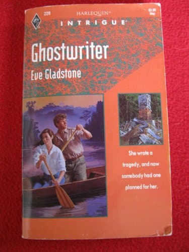 Book cover for Ghostwriter by Eve Gladstone