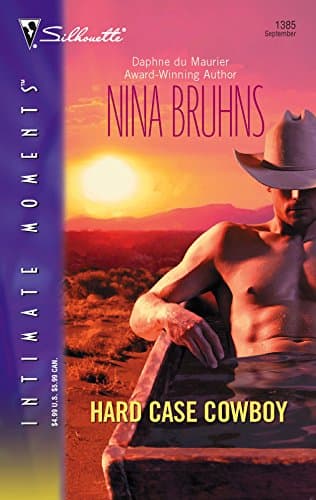 Book cover for Hard Case Cowboy by Bruhns, Nina