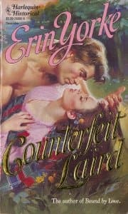 Book cover for Counterfeit Laird by Erin Yorke