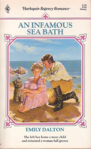 Book cover for Infamous Sea Bath by Dalton, Emily