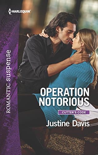 Book cover for Operation Notorious: A Thrilling K-9 Suspense Novel (Cutter's Code, 9) by Davis, Justine