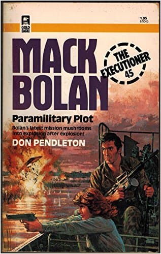 Book cover for Paramilitary Plot by Don Pendleton