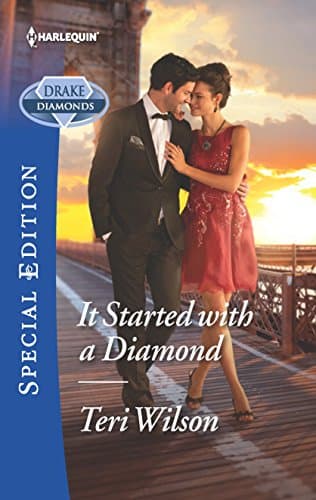 Book cover for It Started with a Diamond (Drake Diamonds, 3) by Wilson, Teri
